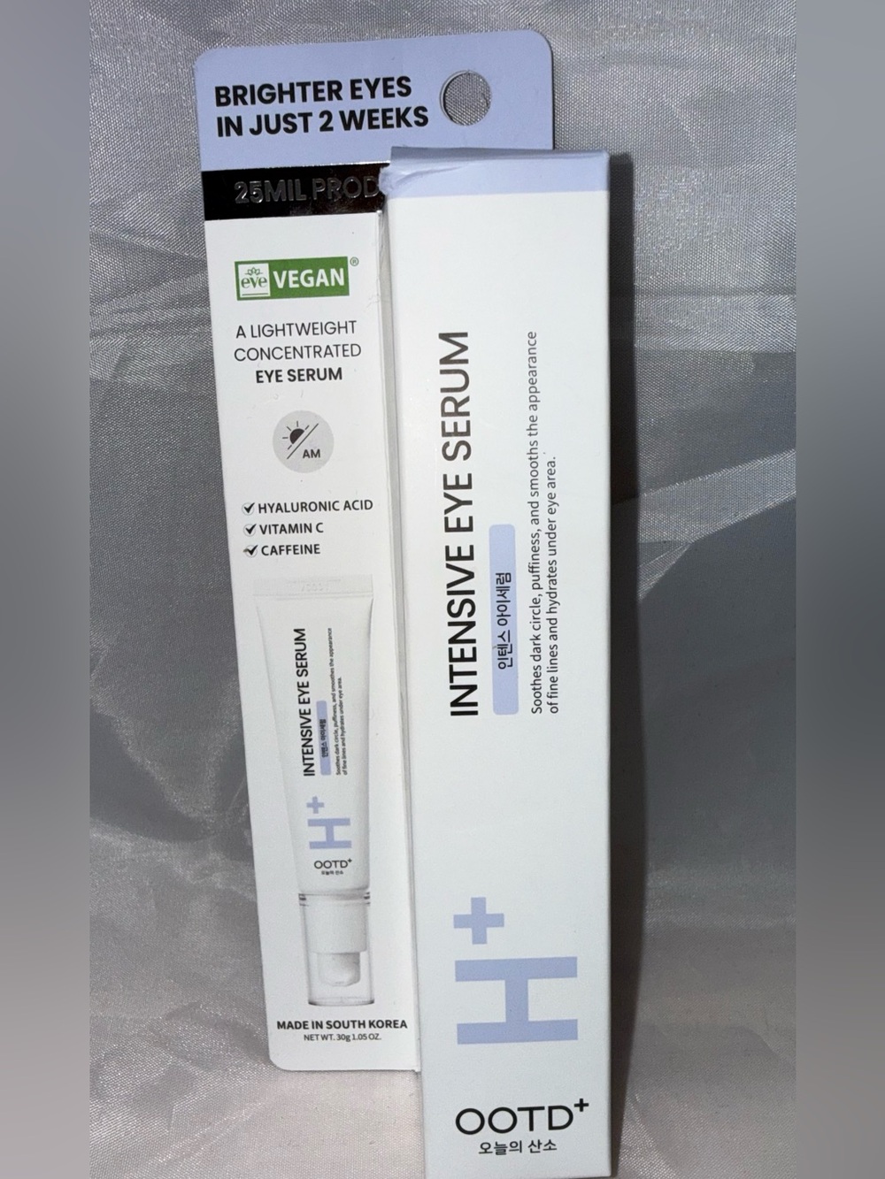 OOTD Intensive Eye Serum — White Hydrating Eye Treatment